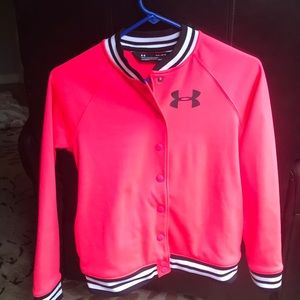 Under Armour Girls’ Track Jacket sz YLG